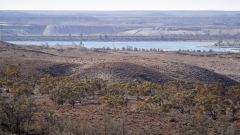 The Retention Dam and Leigh Creek Mine