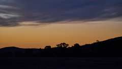 Sunset Silhouette Oladdie Hills